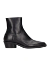 Proenza Schouler 40mm Bronco Leather Ankle Boots In Black