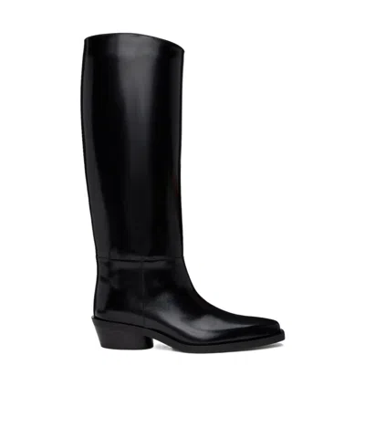 Proenza Schouler Bronco Boots In Black
