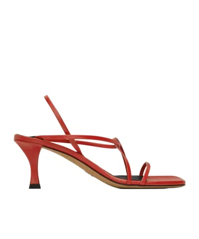 Proenza Schouler Stilettos With Square Head And High Heels In Brown