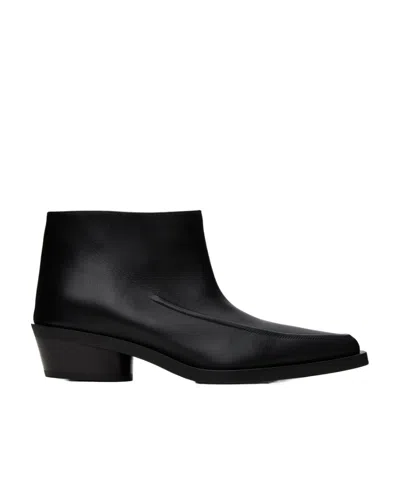 PROENZA SCHOULER STITCHING DETAIL SHORT BOOTS