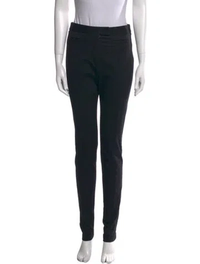 Pre-owned Proenza Schouler Straight Leg Pants In Black