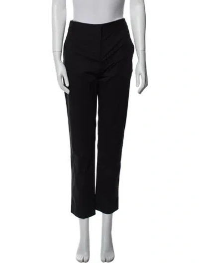 Pre-owned Proenza Schouler Straight Leg Pants In Black