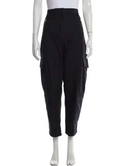 Pre-owned Proenza Schouler Straight Leg Pants In Black