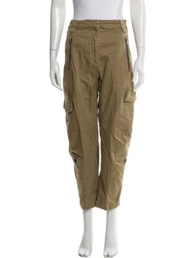 Pre-owned Proenza Schouler Straight Leg Pants In Brown