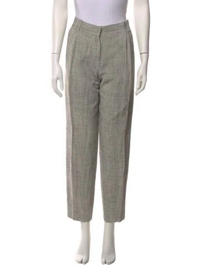Pre-owned Proenza Schouler Straight Leg Pants In Gray