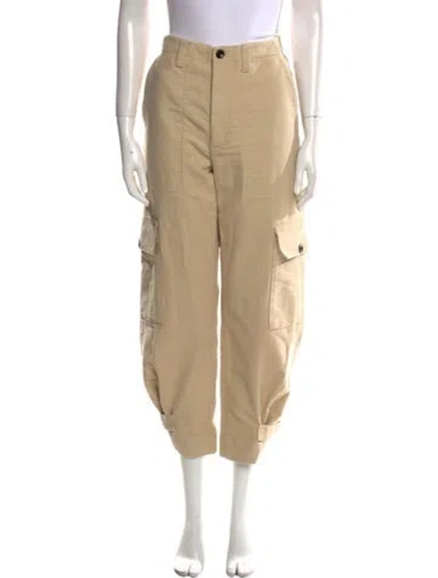 Pre-owned Proenza Schouler Straight Leg Pants In Neutral
