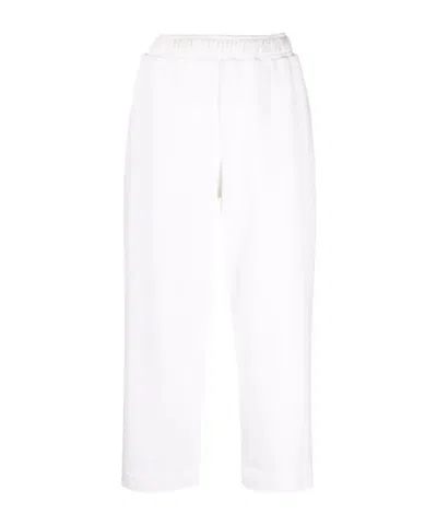 Proenza Schouler Straight-leg Track Pants In White