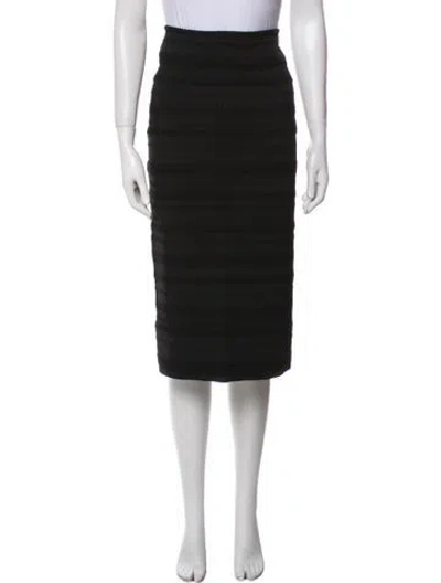 Pre-owned Proenza Schouler Striped Knee-length Skirt In Blue