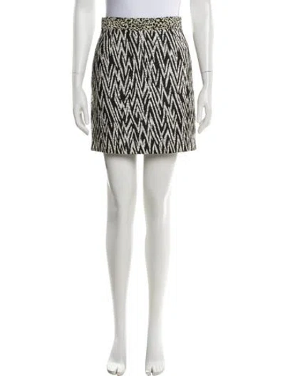 Pre-owned Proenza Schouler Striped Mini Skirt