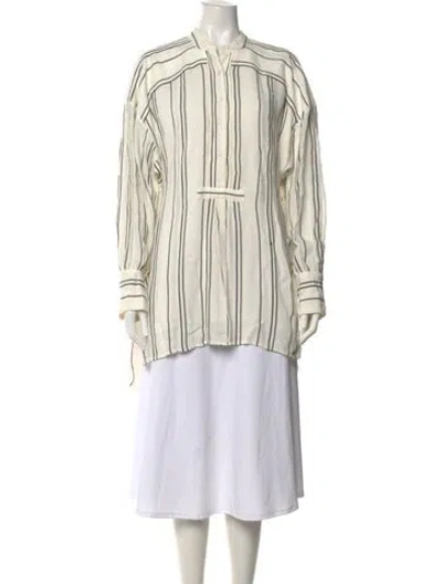 Pre-owned Proenza Schouler Striped Sweater In Neutrals