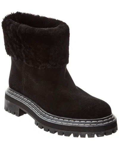 PROENZA SCHOULER SUEDE & SHEARLING BOOT