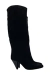 Proenza Schouler Suede Boots In Black