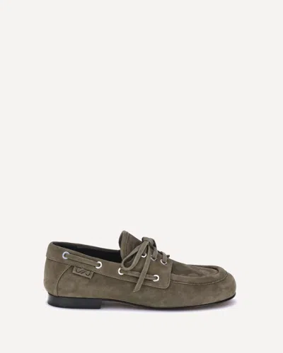 Proenza Schouler Suede Deck Loafers