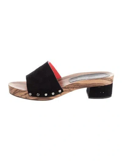 Pre-owned Proenza Schouler Suede Slides