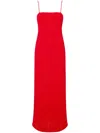 Proenza Schouler Suki Maxi Dress - Women's - Viscose/polyamide In Rot