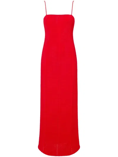Proenza Schouler Suki Dress In Rot