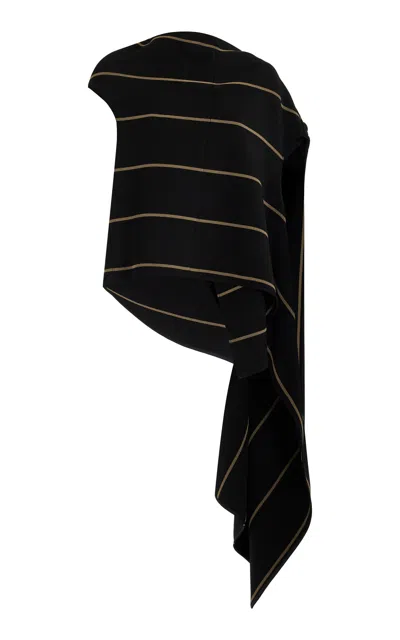 Proenza Schouler Sutton Striped Bi-stretch Top