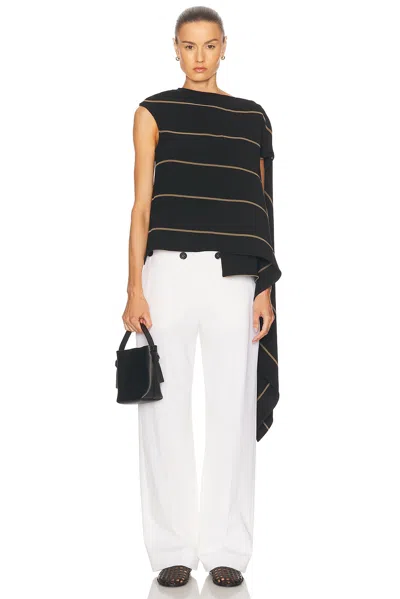 Proenza Schouler Sutton Top In Black  