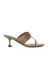 Proenza Schouler T-strap Leather Sandals