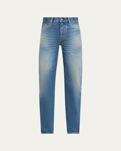 Proenza Schouler Tabetha High-waisted Straight Jeans In Vintage Blue