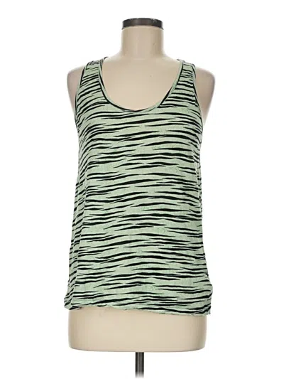 Pre-owned Proenza Schouler Tank Top Green Halter Neckline Tops