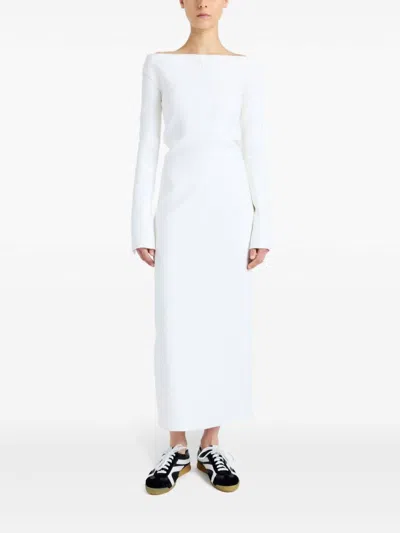 Proenza Schouler Tara Dress In Off White