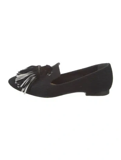 Pre-owned Proenza Schouler Tassel Accents Loafers In Black