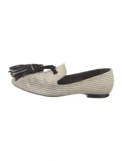 Pre-owned Proenza Schouler Tassel Accents Loafers In Neutral
