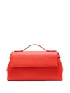 Proenza Schouler Tate Leather Clutch Bag In Red