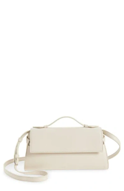Proenza Schouler Tate Leather Clutch In White