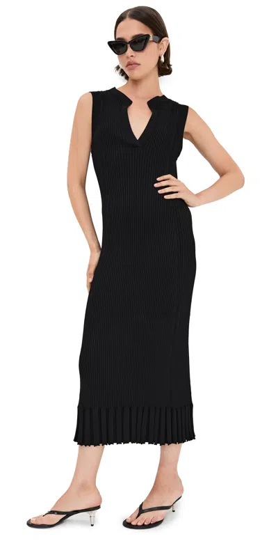 Proenza Schouler Tatum Knit Dress Black