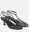 PROENZA SCHOULER TEE CAGE 60 LEATHER SANDALS