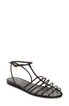 Proenza Schouler Tee Cage Sandals In Black