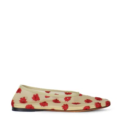 PROENZA SCHOULER TEE EMBROIDERED SLIPPERS