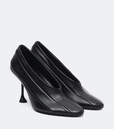 Proenza Schouler Tee Leather Pumps In Black