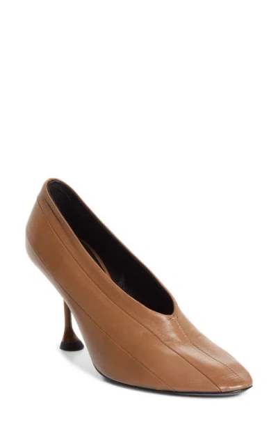 Proenza Schouler Tee Pieced Pump In Blue