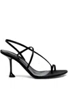 Proenza Schouler Tee Slingback Sandals In Black