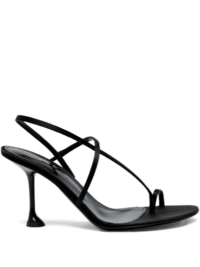 Proenza Schouler Tee Slingback Sandals In Black