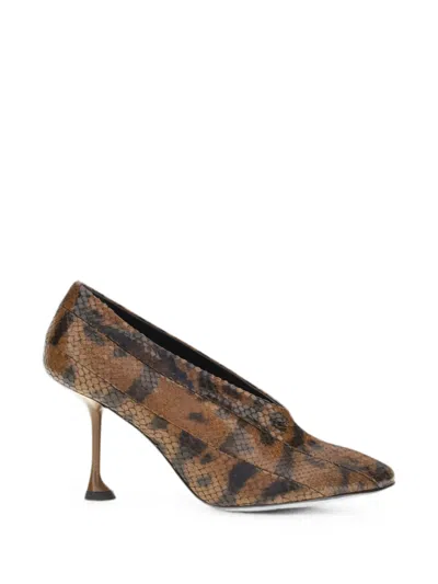 Proenza Schouler High Heel Shoes Woman Color Ocher In Multi
