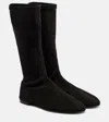 Proenza Schouler Tee Suede Sock Boots In Black