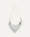 Proenza Schouler Tetra Double-zip Napa Leather Shoulder Bag In 055 Smoke