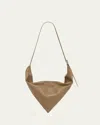 Proenza Schouler Tetra Double-zip Napa Leather Shoulder Bag In 900 Cumin