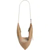 Proenza Schouler Tetra Leather Shoulder Bag In Cumin
