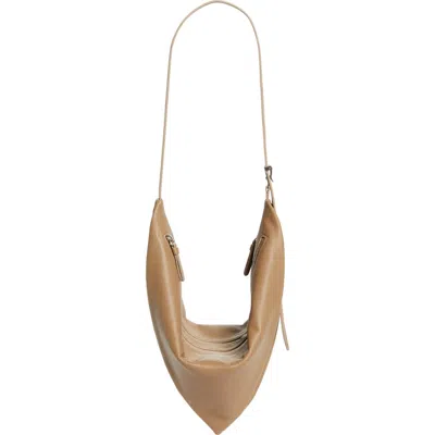 Proenza Schouler Tetra Leather Shoulder Bag In Cumin