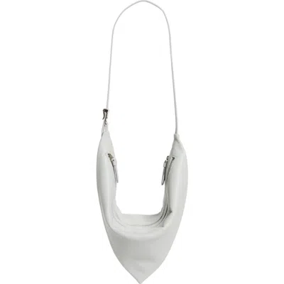 Proenza Schouler Tetra Leather Shoulder Bag In Smoke