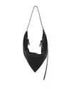 Proenza Schouler Tetra Double-zip Napa Leather Shoulder Bag In Black