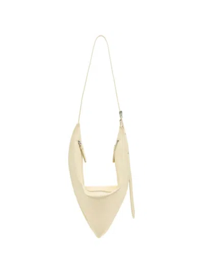 Proenza Schouler Tetra Shoulder Bag In Nappa Leather Resin In White