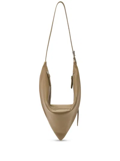 Proenza Schouler Tetra Leather Shoulder Bag In Cumin