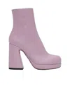 Proenza Schouler Forma Platform Boots In Pink