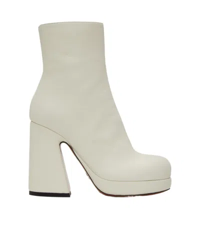 Proenza Schouler Thick-heeled Boots In White